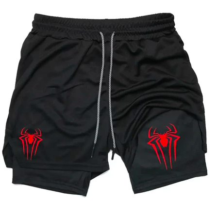 Short Compressão Homem Aranha