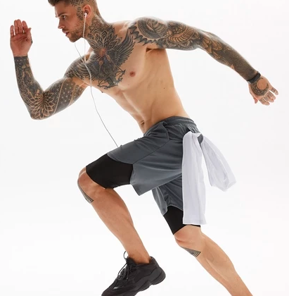 Short CasualFitness 2 em 1